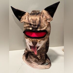 Beardo Unisex Realistic Cat Ski Mask